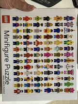 New/Sealed Lego Minifigure Puzzle 1000 Pieces 25&quot; X 20&quot; item# 5007071 - $13.71