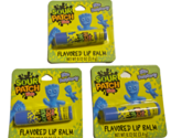 Sour Patch Kids Flavored Lip Balm Blue Raspberry Lot Of 3 In Box - £10.45 GBP