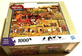 2009 Charles Wysocki Americana Black Bird's Roost 1000 Puzzle 26" x 23" Unopened - $36.94