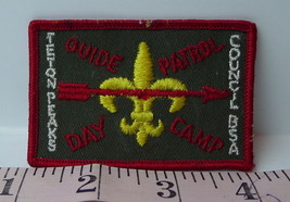 Guide Patrol Day Camp Patch 1970&#39;s Teton Peaks Council Vintage - £3.68 GBP