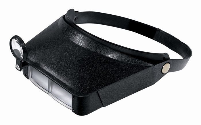 Three Lens Multi Magnifier Head Band Loupe Visor Jewelry Watchmakers Rep... - $11.37