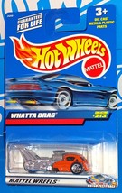 Hot Wheels 2000 Mainline Release #213 Whatta Drag Orange w/ 5SPs - $2.00