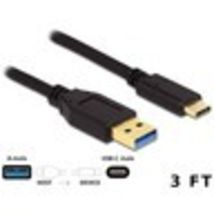 OEM USB 3.0 to Type-C Fast Data Charging Cable 3FT Black for Samsung T7/... - $6.92