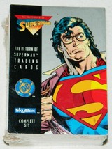 The Return of Superman Complete FACTORY SEALED 100 Trading Card Set 1993 Skybox - £34.79 GBP