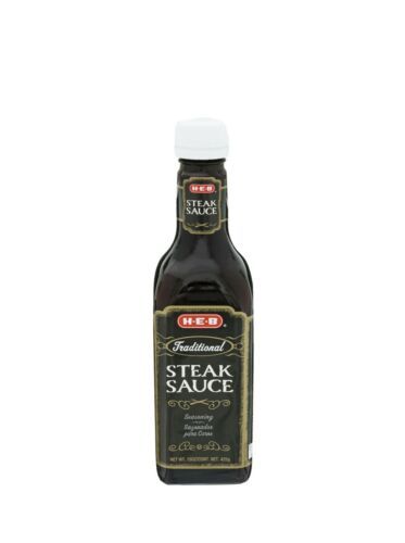 Primary image for HEB Traditional Steak Sauce 15 oz. (pack of 3) grilling, steak chicken poultry