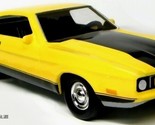 GREAT GIFT KEYCHAIN 73 YELLOW FORD MUSTANG MACH 1 ELEANOR GONE IN 60 SEC... - $68.98