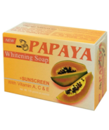 3 Boxes New RDL Papaya Sunscreen Whitening Soap With Vitamin A,C&amp;E EXPRE... - $46.50 CAD