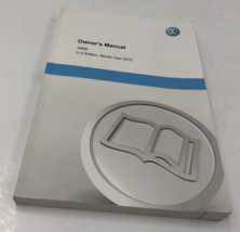 2015 Volkswagen Jetta Owners Manual Handbook OEM J01B26057 - £21.57 GBP
