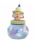Walt Disney Peter Pan&#39;s Tinker Bell Fairy Dust Ceramic Cookie Jar, NEW U... - £60.71 GBP