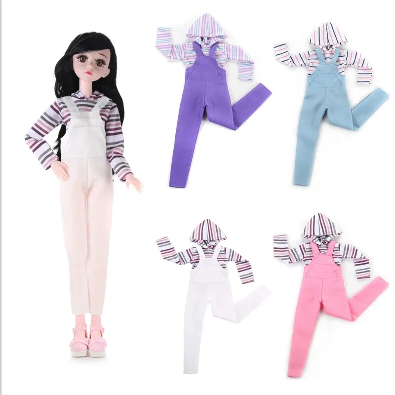 Clothes for 1/3 BJD Overalls 60 Cm Doll&#39;s Accessories Fashion Clothes Dr... - £8.71 GBP+
