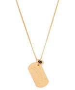 Marc Jacobs Necklace Ouija Board Peephole Heart Charm Oro Goldtone Black... - $77.22