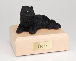 Persian Black Cat Figurine Pet Cremation Urn Available in 3 Diff Colors/... - £135.71 GBP+