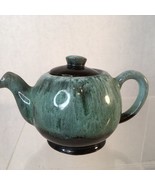 1960s Evangeline Ware Canuck Pottery Canada Individual Teapot Green Brow... - £14.70 GBP