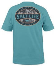Mens Salt Life Atlas Badge Graphic Short Sleeve T-Shirt - XL - NWT - $19.99