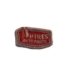 Vintage Hires Auto Parts Uniform 2.75&quot;x1.50&quot; Sew-on Patch - £14.70 GBP