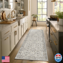 NoiFamo 2'x6' Washable Runner Rug Utral Soft Lightweight Vintage Boho Di... - $47.28