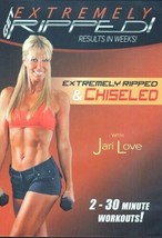 Jari Love Get Extremely Ripped &amp; Chiseled Dvd New Sealed Workout Fitness - £10.67 GBP