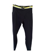 Savage Fenty Womens Legging Size XS Black Yellow High Waist Yoga Athleis... - $275.70 MXN