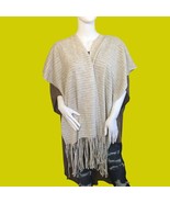 Handmade Shaw Tweed Material Accented with Tassels One Size Fit Most - €9,81 EUR