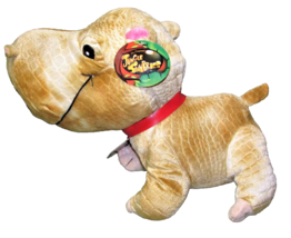 JUNGLE SNUBBIES PLUSH HIPPO 15&quot; Stuffed BIG HEAD Animal Toy Network with... - £8.96 GBP