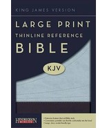 KJV Large Print Thinline Reference Bible, Flexisoft (Imitation Leather, ... - $34.99