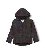 Happy Nation Anorak Jacket Pure Black Logo Size XL - $101.07 MXN