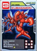 Bandai Digimon S1 D-CYBER Card Sticker Kuwagamon - £28.06 GBP