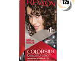 12x Packs Revlon Dark Brown Permanent Colorsilk Beautiful Color Hair Dye... - £45.22 GBP