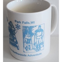 Winter Fun Park Falls Wisconsin Coffee Mug Fishing Snowmobile Skiing Sou... - £16.86 GBP