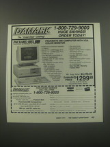 1991 Damark Packard Bell Packmate 286 Computer Ad - Damark the great deal catalo - £14.44 GBP