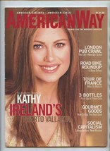 American Way Magazine American Airlines &amp; Eagle July 1, 2002 Kathy Ireland - £14.23 GBP