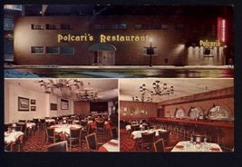 BOSTON MASS - POLCARI'S RESTAURANT * Multi View Postcard not mailed - $5.69