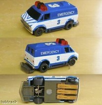1991 TYCO TCR Race Track Chevy VAN Slot less JAM Car Unused +Warms Up Tr... - $21.99