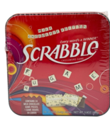 Scrabble Crossword Game Tin Milk Chocolate Edition Best by 05/2026 Seale... - $11.65