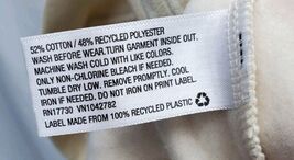 Cat & Jack Girl's Small (6/6X) Printed Zip-up Fleece Hoodie Sand Hearts image 2