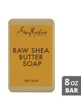 Shea Moisture Raw Butter Bar Soap - 8oz (1 Bar Of Soap) Net WT 8 OZ - £6.89 GBP