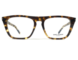 Saint Laurent SL343 007 Eyeglasses Frames Tortoise Square Full Rim 55-19-145 - $186.82