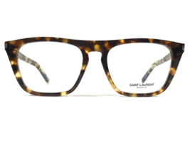 Saint Laurent SL343 007 Eyeglasses Frames Tortoise Square Full Rim 55-19... - £148.04 GBP