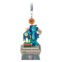 Disney Parks Pixar Monsters University 10th Legacy Sketchbook Ornament NWT - £30.68 GBP