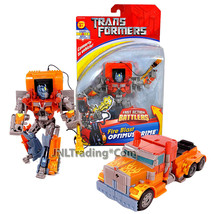 Year 2007 Transformer Fast Action Battlers 6&quot; Figure Fire Blast Optimus Prime - £43.25 GBP