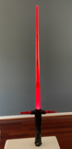 Star Wars Last Jedi Kylo Ren  Large 41&quot; Red Lightsaber Lights Sounds Disney - $14.24