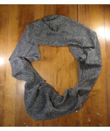 Calvin Klein 100% Acrylic Gray Cozy Soft Women&#39;s Infinity Scarf - £6.17 GBP