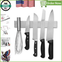 Multipurpose Magnetic Knife Holder Bar - Stylish &amp; Safe Organizer Solution - $590.63 MXN