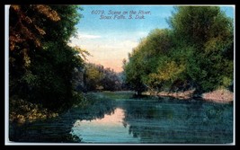 South Dakota Postcard - Sioux Falls, River View G15 - £2.35 GBP