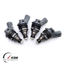 4 x 375cc fuel injectors 16600-67U01 Fit Nissan Silvia S13 S14 S15 SR20DET - £89.79 GBP