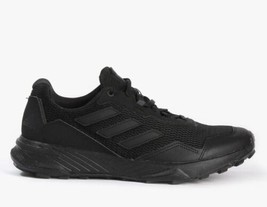 Adidas TraceFinder Men&#39;s Trail Running Shoe Black Training Sneaker Size 12.5 - £44.83 GBP