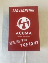 Acuma H11 LED Headlight Bulbs, 60W 15000 Lumens Super Bright F-R3-H11-NEW - $14.60