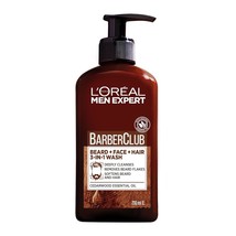 L&#39;Oreal Men Expert Barber Club 3-in-1 Beard- Hair &amp; Face Wash- 200ml - £22.37 GBP