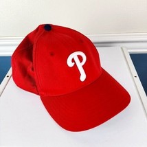 New Era Adult Adjustable Philadelphia Phillies Red Cap Hat - £11.90 GBP