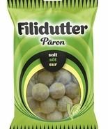 10 x 65g Filidutter Päron Pear salt sweet sour vegan candy bag - £31.27 GBP